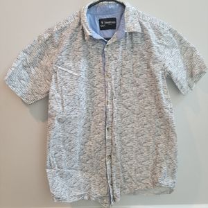 Straight Faded RN# 147061 Small 100% cotton dress shirt modern shirt